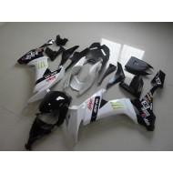 Carenado Kawasaki ZX10R 2008-2010 - Blanco Monster