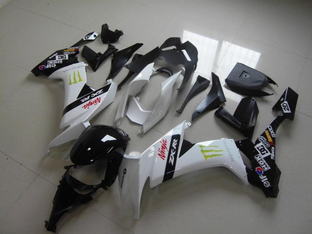 Carenado Kawasaki ZX10R 2008-2010 - Blanco Monster Carenado Kawasaki ZX10R 2008-2010 - Blanco Monster