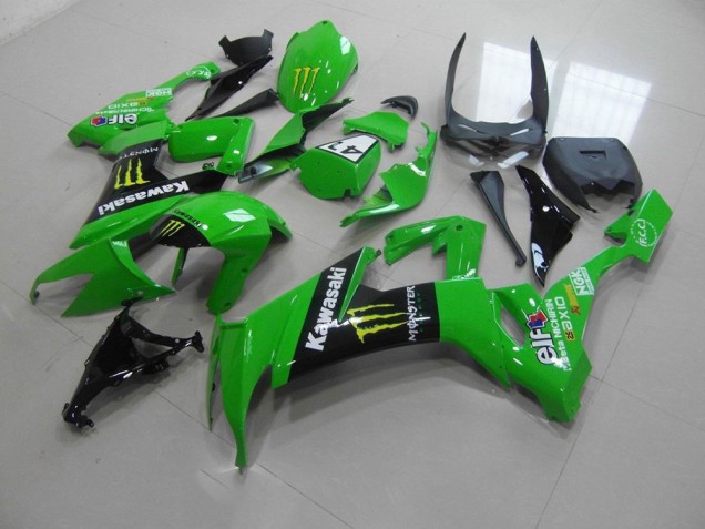 Carenado Kawasaki ZX10R 2008-2010 - Verde Monster 41 Carenado Kawasaki ZX10R 2008-2010 - Verde Monster 41