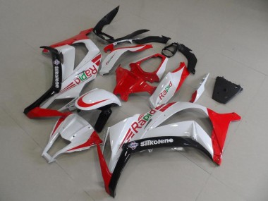 Carenado Kawasaki ZX10R 2011-2015 - Rojo & Blanco Rapid