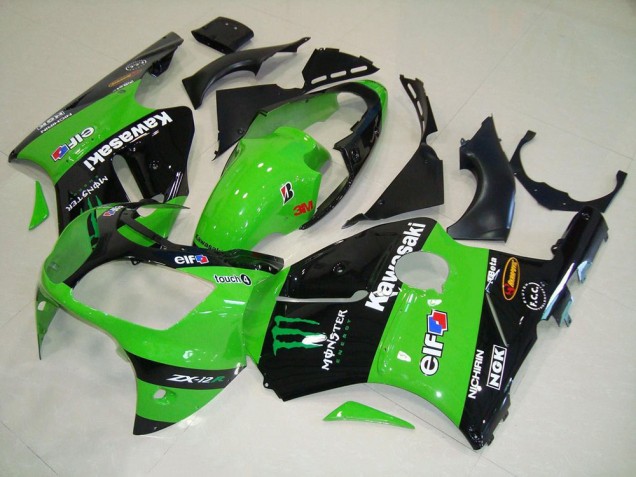 Carenado Kawasaki ZX12R 2000-2001 - Verde Monster Carenado Kawasaki ZX12R 2000-2001 - Verde Monster