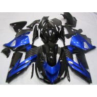 Carenado Kawasaki ZX14R ZZR 1400 2006-2011 - Azul Negro