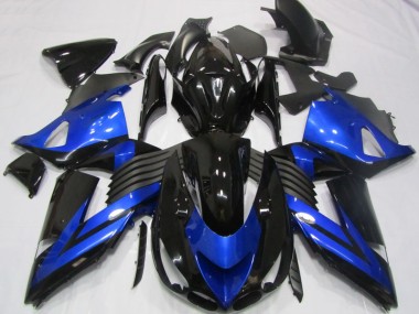 Carenado Kawasaki ZX14R ZZR 1400 2006-2011 - Azul Negro