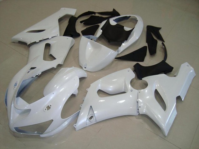 Carenado Kawasaki ZX6R 2005-2006 - Oscuro Blanco Perla Carenado Kawasaki ZX6R 2005-2006 - Oscuro Blanco Perla