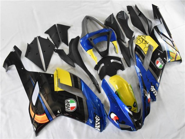Carenado Kawasaki ZX6R 2007-2008 - Azul Tiburón Carenado Kawasaki ZX6R 2007-2008 - Azul Tiburón