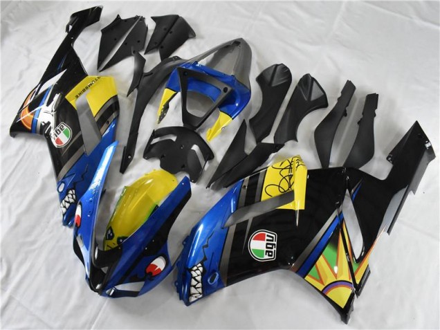 Carenado Kawasaki ZX6R 2007-2008 - Azul Tiburón Carenado Kawasaki ZX6R 2007-2008 - Azul Tiburón