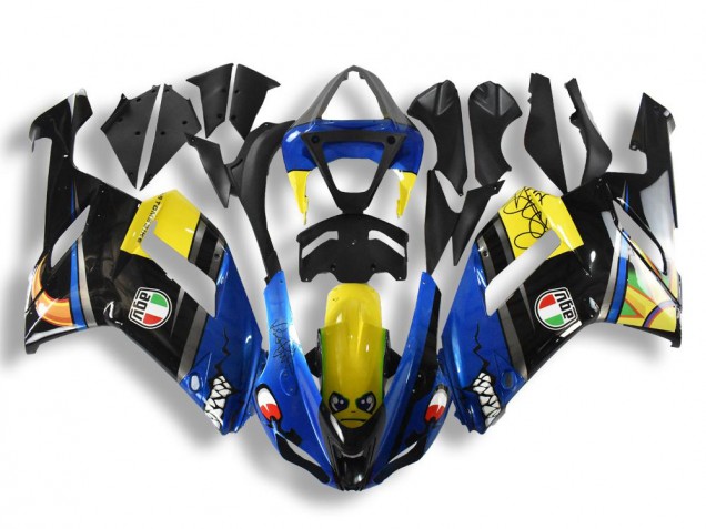 Carenado Kawasaki ZX6R 2007-2008 - Azul Tiburón Carenado Kawasaki ZX6R 2007-2008 - Azul Tiburón