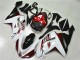 Carenado Kawasaki ZX6R 2007-2008 - Blanco Negro Rojo Carenado Kawasaki ZX6R 2007-2008 - Blanco Negro Rojo