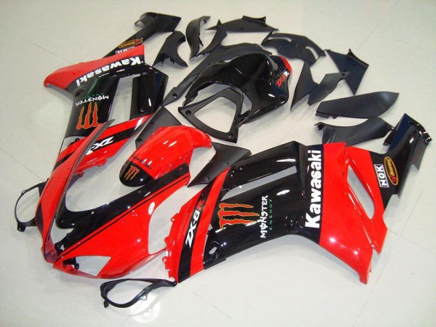 Carenado Kawasaki ZX6R 2007-2008 - Monster In Rojo Carenado Kawasaki ZX6R 2007-2008 - Monster In Rojo