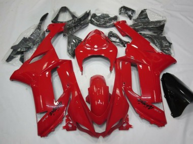 Carenado Kawasaki ZX6R 2007-2008 - Rojo