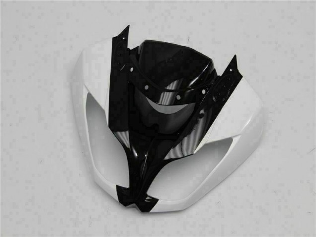 Carenado Kawasaki ZX6R 2009-2012 - Negro Blanco Carenado Kawasaki ZX6R 2009-2012 - Negro Blanco