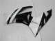Carenado Kawasaki ZX6R 2009-2012 - Negro Blanco Carenado Kawasaki ZX6R 2009-2012 - Negro Blanco