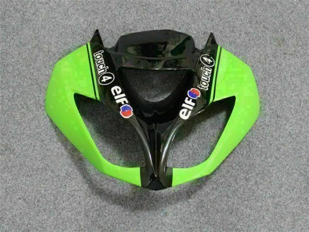 Carenado Kawasaki ZX6R 2009-2012 - Negro Verde 3M Touch4 Carenado Kawasaki ZX6R 2009-2012 - Negro Verde 3M Touch4