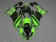 Carenado Kawasaki ZX6R 2009-2012 - Negro Verde 3M Touch4 Carenado Kawasaki ZX6R 2009-2012 - Negro Verde 3M Touch4