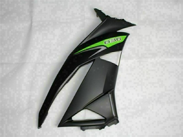 Carenado Kawasaki ZX6R 2009-2012 - Negro Verde 636 Carenado Kawasaki ZX6R 2009-2012 - Negro Verde 636