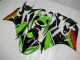 Carenado Kawasaki ZX6R 2009-2012 - Negro Verde Roja Carenado Kawasaki ZX6R 2009-2012 - Negro Verde Roja