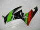 Carenado Kawasaki ZX6R 2009-2012 - Negro Verde Roja Carenado Kawasaki ZX6R 2009-2012 - Negro Verde Roja