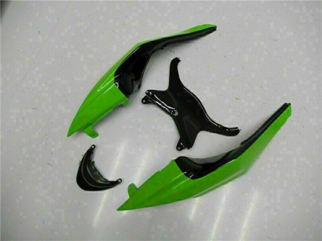 Carenado Kawasaki ZX6R 2009-2012 - Negro Verde Roja Carenado Kawasaki ZX6R 2009-2012 - Negro Verde Roja