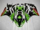 Carenado Kawasaki ZX6R 2009-2012 - Verde Negro Rojo Carenado Kawasaki ZX6R 2009-2012 - Verde Negro Rojo