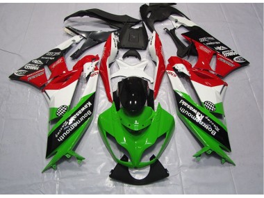 Carenado Kawasaki ZX6R 2009-2012 - Verde Rojo