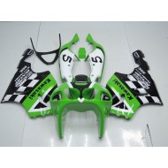 Carenado Kawasaki ZX7R 1996-2003 - Verde Negro & Blanco