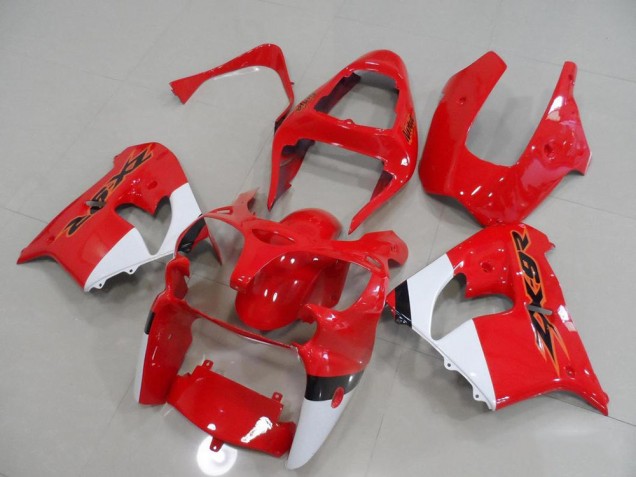 Carenado Kawasaki ZX9R 2000-2001 - Rojo & Blanco Carenado Kawasaki ZX9R 2000-2001 - Rojo & Blanco