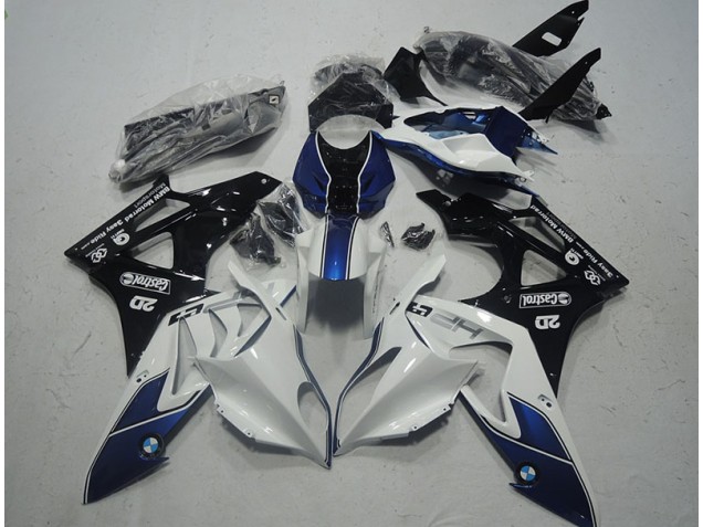 Carenado & Plástico BMW S1000RR 2009-2014 - Blanco Azul Carenado & Plástico BMW S1000RR 2009-2014 - Blanco Azul