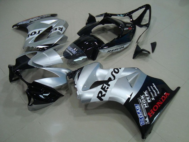 Carenado & Plástico Honda VFR 800 2002-2013 - Plata Repsol