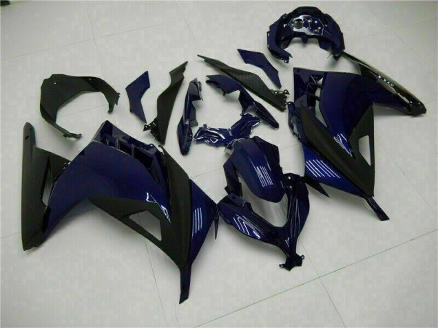 Carenado & Plástico Kawasaki EX300 2013-2016 - Azul Negro Carenado & Plástico Kawasaki EX300 2013-2016 - Azul Negro