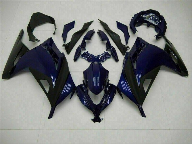 Carenado & Plástico Kawasaki EX300 2013-2016 - Azul Negro Carenado & Plástico Kawasaki EX300 2013-2016 - Azul Negro