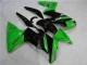 Carenado & Plástico Kawasaki EX650 2006-2008 - Verde Negro Carenado & Plástico Kawasaki EX650 2006-2008 - Verde Negro