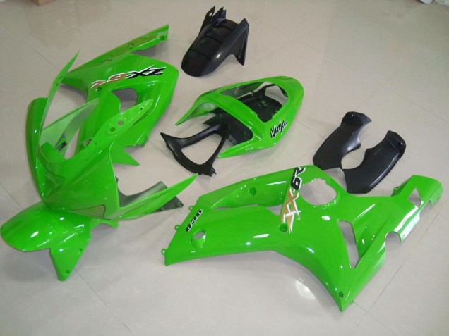 Carenado & Plástico Kawasaki ZX6R 2003-2004 - Verde Carenado & Plástico Kawasaki ZX6R 2003-2004 - Verde