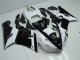 Carenado & Plástico Kawasaki ZX6R 2005-2006 - Negro Blanco Carenado & Plástico Kawasaki ZX6R 2005-2006 - Negro Blanco