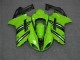 Carenado & Plástico Kawasaki ZX6R 2007-2008 - Verde Negro Carenado & Plástico Kawasaki ZX6R 2007-2008 - Verde Negro