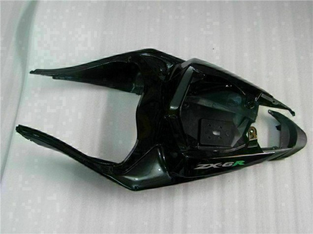 Carenado & Plástico Kawasaki ZX6R 2009-2012 - Negro Verde Carenado & Plástico Kawasaki ZX6R 2009-2012 - Negro Verde