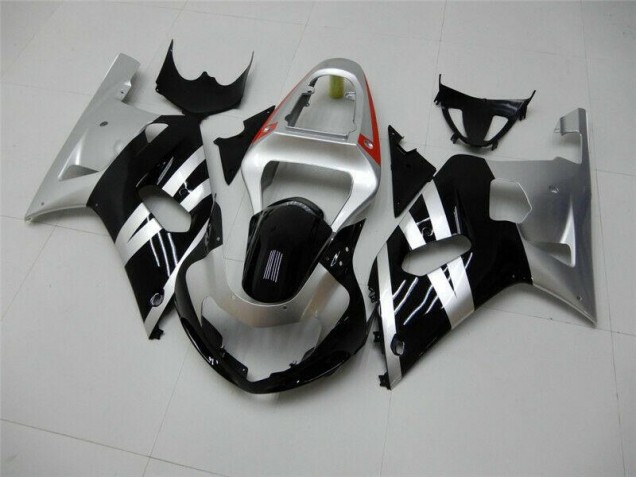 Carenado & Plástico Suzuki GSXR 600 / 750 K1 K2 K3 2001-2003 - Negro Plata Carenado & Plástico Suzuki GSXR 600 / 750 K1 K2 K3 2001-2003 - Negro Plata