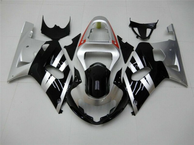 Carenado & Plástico Suzuki GSXR 600 / 750 K1 K2 K3 2001-2003 - Negro Plata Carenado & Plástico Suzuki GSXR 600 / 750 K1 K2 K3 2001-2003 - Negro Plata