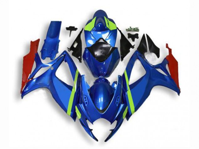 Carenado & Plástico Suzuki GSXR 600 / 750 K6 2006-2007 - Azul