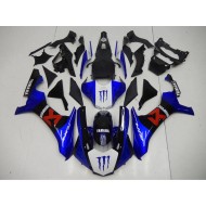 Carenado & Plástico Yamaha R1 2015-2019 - Azul Negro