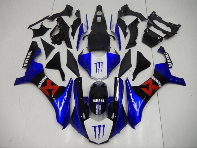 Carenado & Plástico Yamaha R1 2015-2019 - Azul Negro Carenado & Plástico Yamaha R1 2015-2019 - Azul Negro
