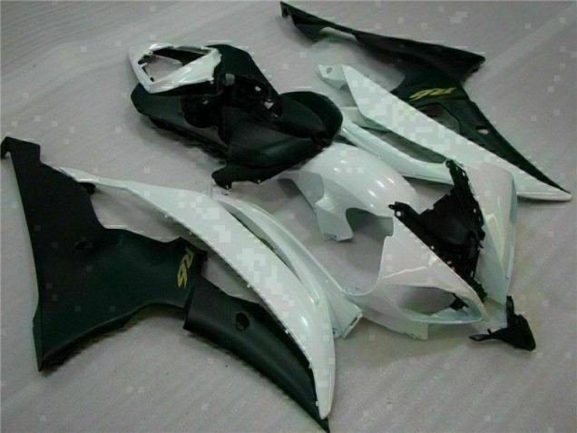 Carenado & Plástico Yamaha R6 2008-2016 - Blanco Negro Carenado & Plástico Yamaha R6 2008-2016 - Blanco Negro