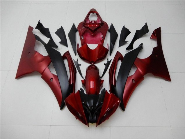 Carenado & Plástico Yamaha R6 2008-2016 - Rojo Negro Carenado & Plástico Yamaha R6 2008-2016 - Rojo Negro