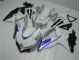 Carenado Suzuki GSXR 600 / 750 K8 2008-2010 - Blanco Plata Azul Carenado Suzuki GSXR 600 / 750 K8 2008-2010 - Blanco Plata Azul