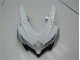 Carenado Suzuki GSXR 600 / 750 K8 2008-2010 - Blanco Plata Azul Carenado Suzuki GSXR 600 / 750 K8 2008-2010 - Blanco Plata Azul