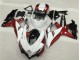 Carenado Suzuki GSXR 600 / 750 K8 2008-2010 - Blanco Rojo Negro