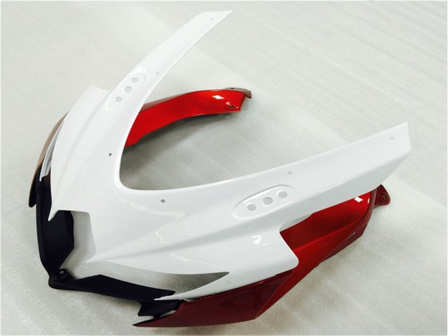 Carenado Suzuki GSXR 600 / 750 K8 2008-2010 - Blanco Rojo Negro