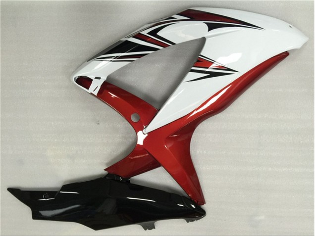 Carenado Suzuki GSXR 600 / 750 K8 2008-2010 - Blanco Rojo Negro