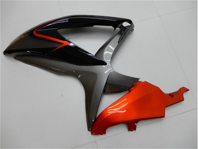 Carenado Suzuki GSXR 600 / 750 K8 2008-2010 - Negro Naranja Gris Carenado Suzuki GSXR 600 / 750 K8 2008-2010 - Negro Naranja Gris