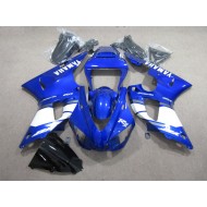 Carenado Yamaha R1 1998-1999 - Azul Blanco Calcomanía