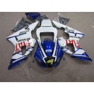 Carenado Yamaha R1 1998-1999 - Azul Blanco Motul Dunlop 46